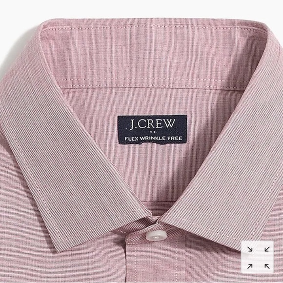 DONATED ** J. Crew Men’s Thompson slim wrinkle-free shirt NWT - Picture 1 of 5